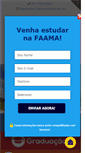Mobile Screenshot of faama.edu.br